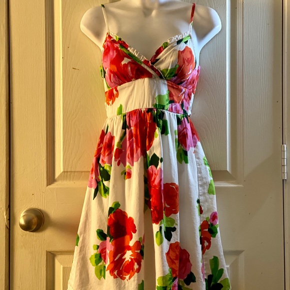snap Floral Sundress Adjustable Straps - Picture 4 of 7